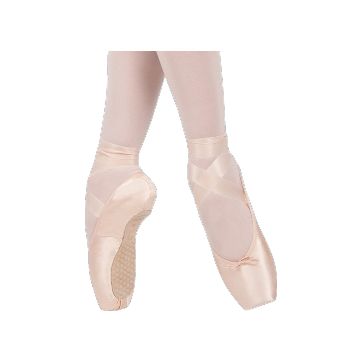 Punte da Danza Classica a "U" Pianta Mediolarga Mascherina Grishko SmartPoint Wish Dance, vista tre quarti