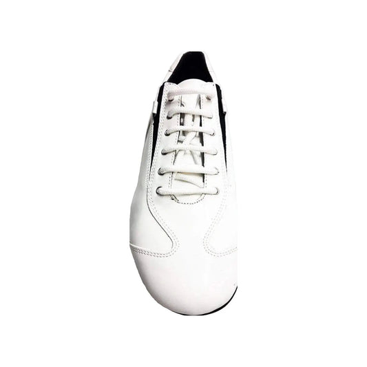 Scarpa sneaker Panama Ivan in pelle bianca, modello extraconfort, ideale per stile casual e comfort quotidiano.