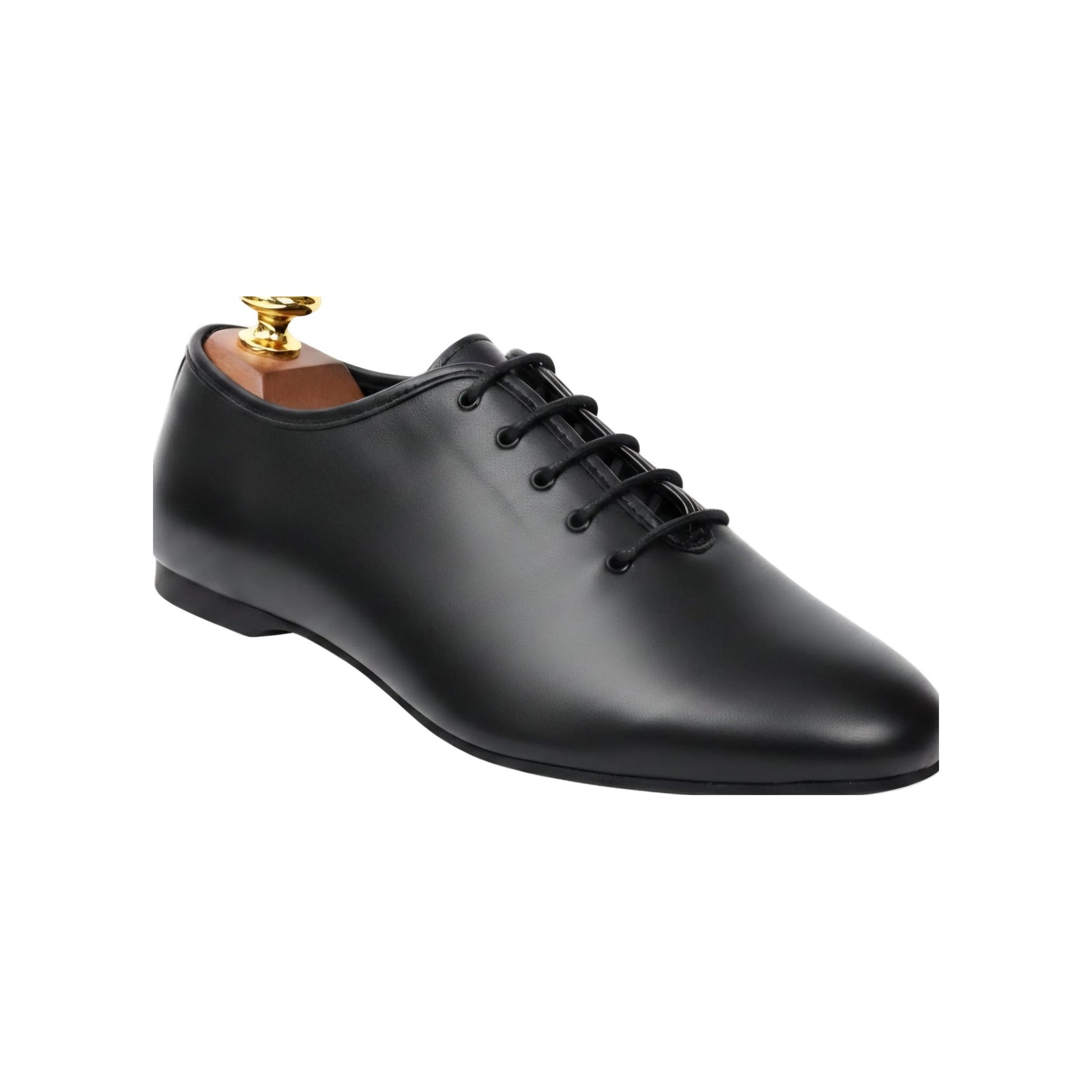Scarpa Pachanga Jazz da allenamento in Pelle Nera Jazz 03 Wish Dance, vista laterale