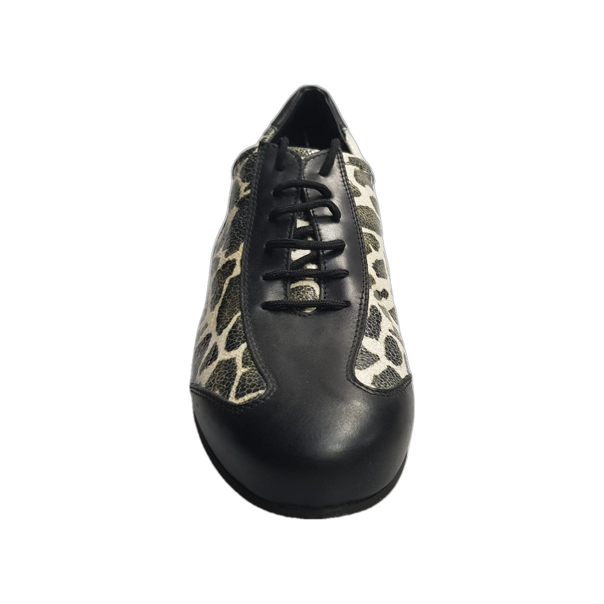 Scarpa da uomo in pelle nera Max Movida di WISH DANCE, elegante con dettagli raffinati, perfetta per look sofisticati.