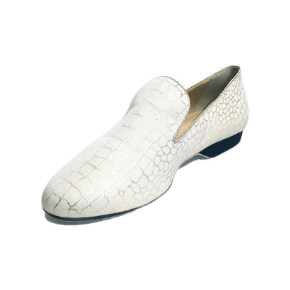 Scarpa mocassino uomo Serse 800 in tessuto lavorato Sunset beige, stile elegante e confortevole, marca Wish Dance Shop.