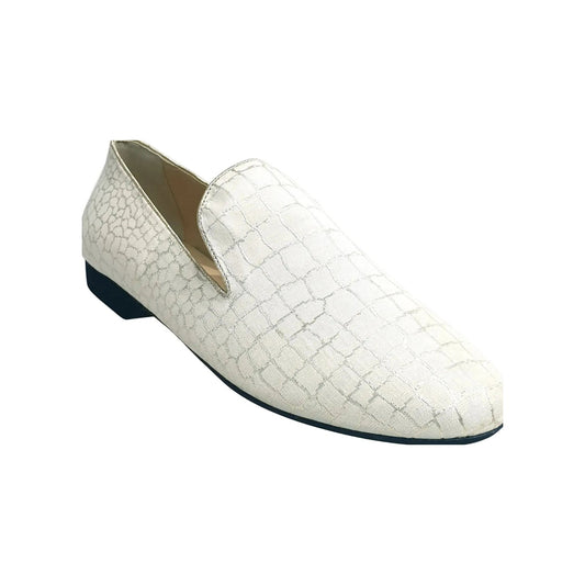 Scarpa mocassino uomo Serse (800) Wish Dance Shop in tessuto lavorato Sunset beige, comoda e elegante per l'estate.