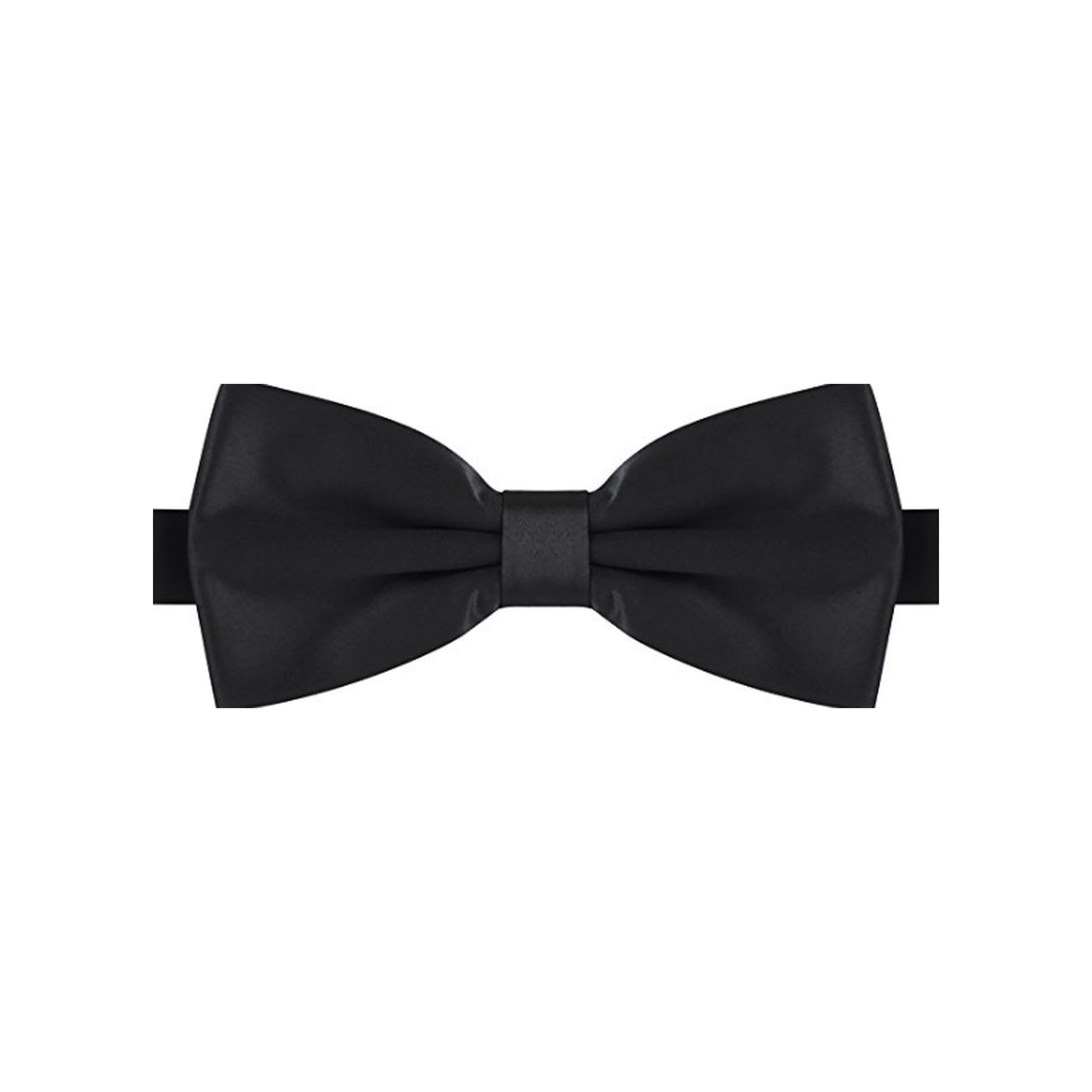 Papillon in Seta Nera modello Classico Wish Dance, vista frontale