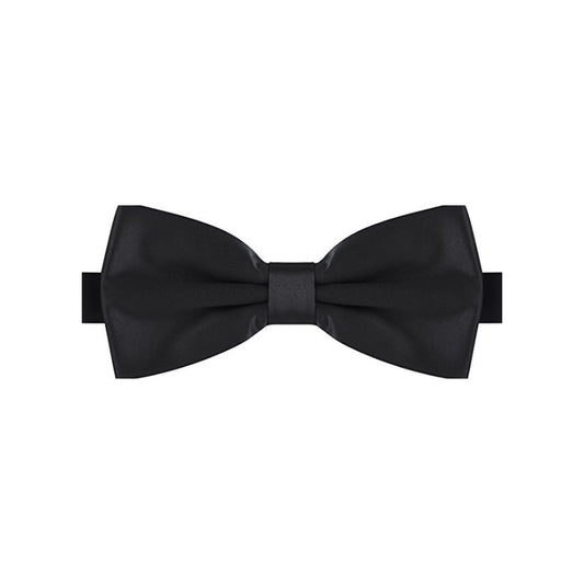 Papillon in Seta Nera modello Classico Wish Dance, vista frontale