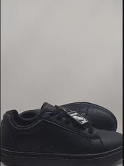 Load and play video in Gallery viewer, Ataca Suprema Vortice (FCE) - Sneaker Ecopelle Totale Nera materiale Vegan confort Light Flex Suola in Gommina e Resina Tecnica
