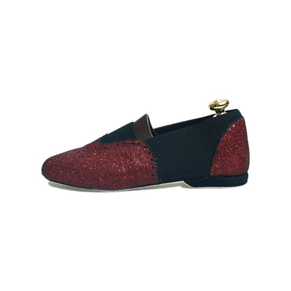 Cavigliera elastica Roly Prisma Rosso con dettagli neri, ideale per attività sportive e fitness.
