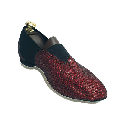 Prisma Rosso elastico nero Roly - 06, accessorio di moda con design colorato e dettagli elastici, visibile in primo piano.