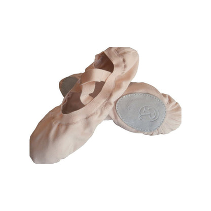 Mezza Punta in Stoffa Traspirante Rosa Carne AMBRA Wish Dance, vista frontale