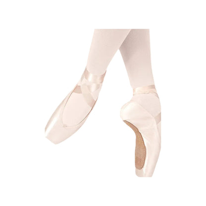 Scarpe da punta russe Rubin RD di Wish Dance Shop, punte classiche per ballerine di livello intermedio e avanzato.