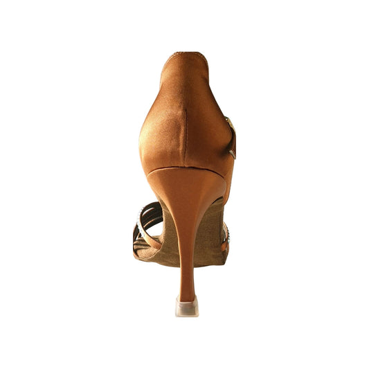 Per Tacco a Rocchettino Forma Bassa di Morbido Silicone in Gel Trasparente Salvatacchi Confort Wish Dance, vista frontale