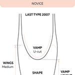 Carica immagine nella Galleria, Grishko NOVICE (Mod.2007) - Prima Punta da Danza Classica per Principianti
