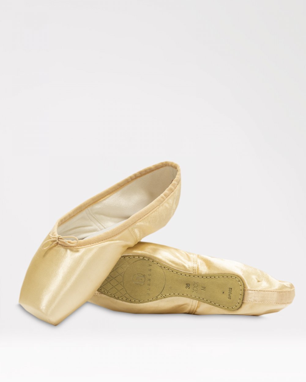 Scarpe da punta classica Giada Armonia di Wish Dance Shop, prima punta professionale con suola morbida per principianti.