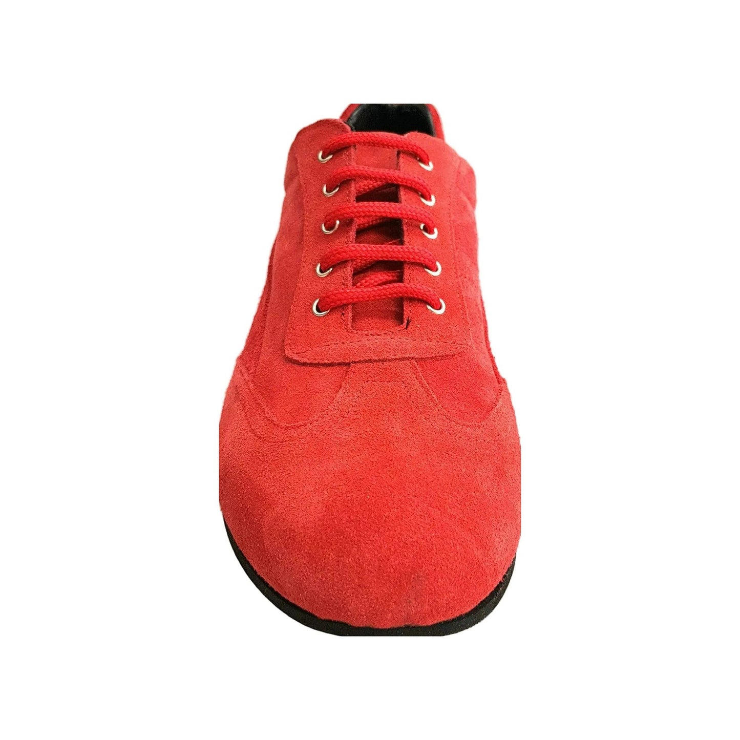 Scarpa sportiva Merak Sport IMOLA in camoscio rosso, sneaker comoda e alla moda, ideale per stile casual e comfort.