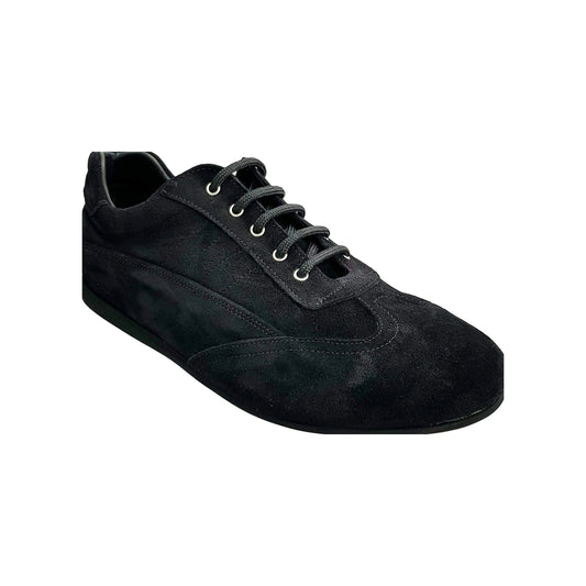 Scarpa sportiva Bora Sport IMOLA in camoscio nero, sneaker Wish Dance Shop con design elegante e comfort extragonfiato.