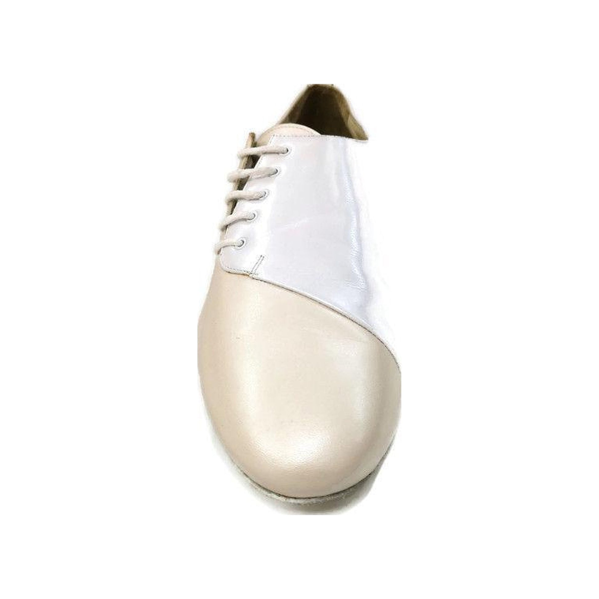 Scarpa da uomo Stardust MS19H in vitello avorio, bianco perlato, stile elegante e raffinato.