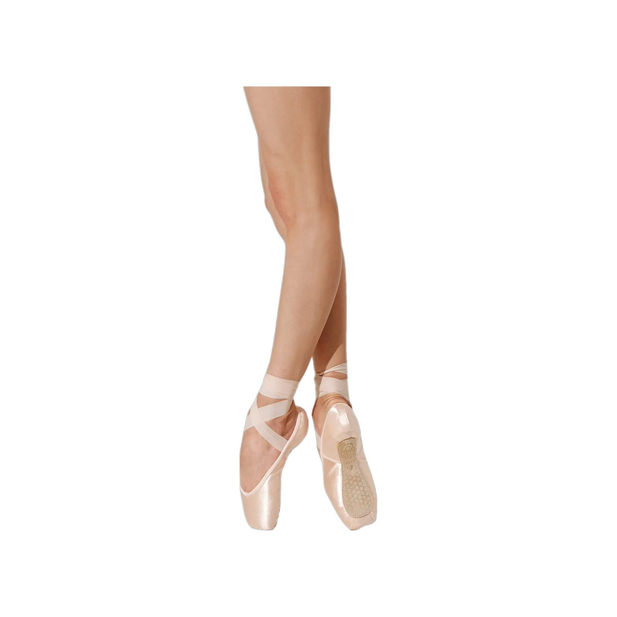 Punte da Danza Classica a "U" Pianta Mediolarga Mascherina Grishko Stream Point Wish Dance, vista laterale