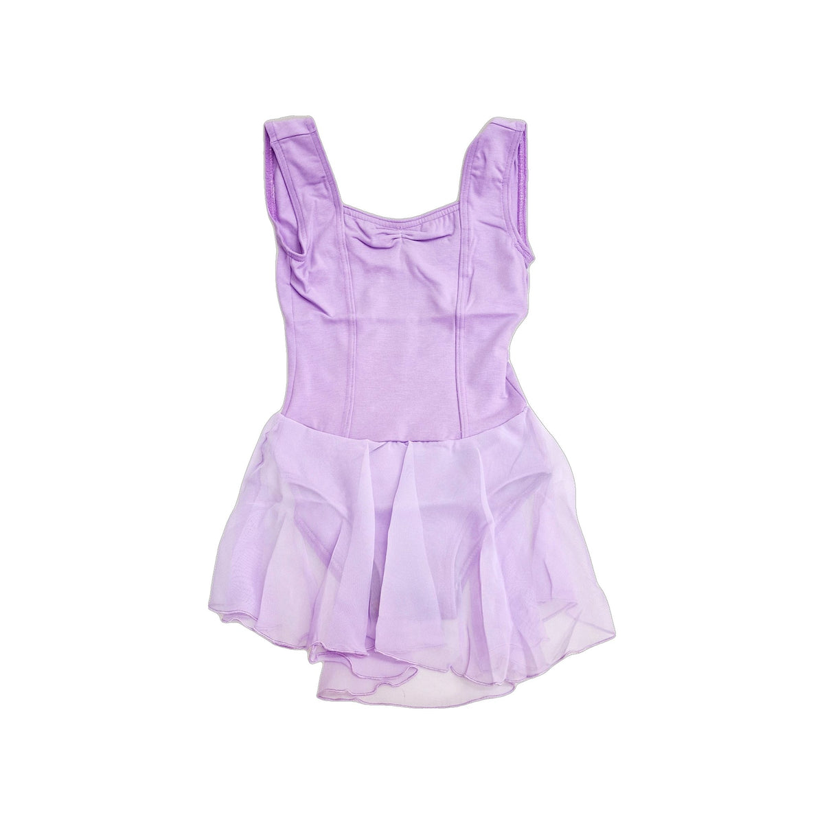 Body Danza Classica Spallina Smanicata da Bambina in Cotone Bielastico ANILDA Wish Dance, dettaglio tessuto