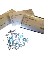 Carica immagine nella Galleria, MIRANDA - Tuta Dolcevita Professionale a Rete con micronodi massaggianti e modellanti con Piede e soletta rinforzata  Swarovski Luxury Boreali e Cristall