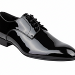 Carica immagine nella Galleria, Derby (887) - Stringata Mod. Derby Scarpa da Uomo in Pelle Nera Confort Flex
