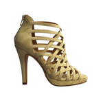 Load image into Gallery viewer, Intrigue (780) - Woman&#39;s Shoe in Beige Suede with Stiletto Heel and Plateau
