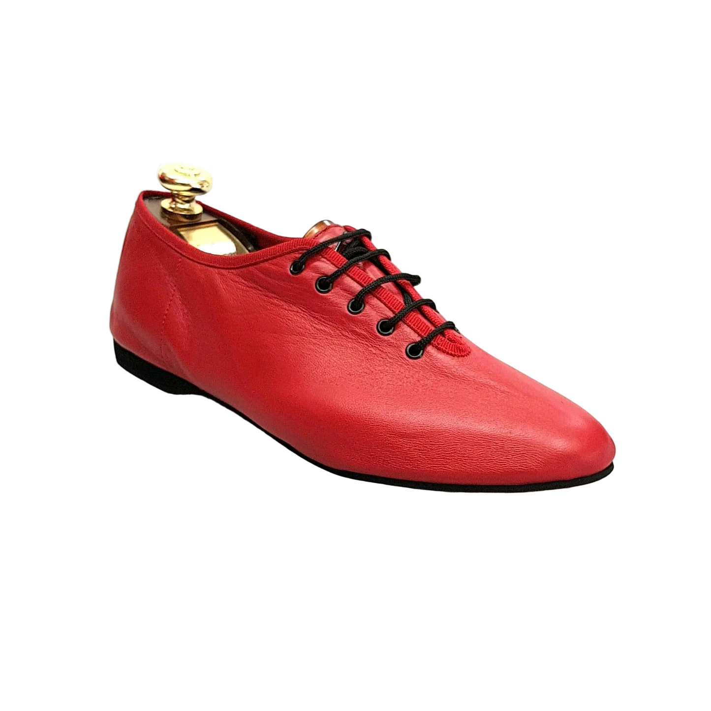 Jazz 04 - Scarpa Jazz Confort in Pelle Rossa