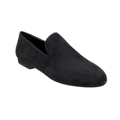 Mocassino da uomo Wish Dance Shop in camoscio nero, scarpa elegante e comoda, dettaglio classico e stile raffinato