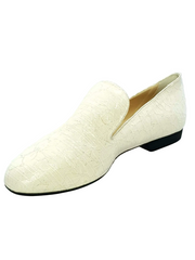 Carica immagine nella Galleria, Serse (800) - Mocassino da Uomo in Tessuto Seta Avorio Lavorato Oro elis