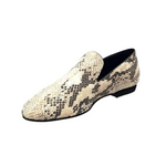Load image into Gallery viewer, Serse (800) - Men's Moccasin in Beige Python
