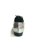 Load image into Gallery viewer, David - Scarpa da Uomo Vernice square nero Pelle Laminato acciaio
