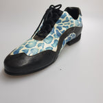 Load image into Gallery viewer, Louis (Movida by WISH DANCE) - Scarpa da Uomo Pelle Nera Razza Blu
