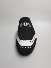 Load image into Gallery viewer, Toni - Scarpa da Uomo in camoscio Nero e Pelle Bianca
