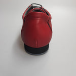 Carica immagine nella Galleria, Antony 115H Sneaker - Scarpa da Uomo Pelle Rossa Inserti Vernice Nera
