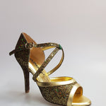 Carica immagine nella Galleria, Wendi/BO-N (2016) Scarpa da Donna in Boreale Oro e pelleOro
