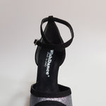 Load image into Gallery viewer, Wendi/BO-N (2016) Scarpa da Donna inCamoscio Nero e Glitter Grigio Carbon
