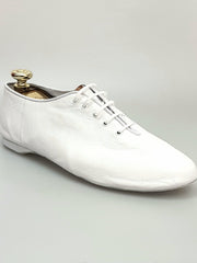 Carica immagine nella Galleria, Cahetel White (J04)- Scarpa Jazz  Confort in Pelle Bianca Wish Dance Shop