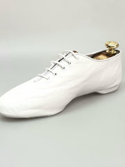 Carica immagine nella Galleria, Cahetel White (J04)- Scarpa Jazz  Confort in Pelle Bianca Wish Dance Shop