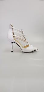 Lilith (460) - Woman's Sandal in White Leather
