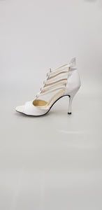 Lilith (460) - Woman's Sandal in White Leather