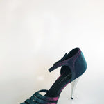 Carica immagine nella Galleria, 432H - Sandalo da Donna in Raimbw Fuxia Black
