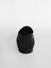 Carica immagine nella Galleria, 800 HW - Mocassino Da Uomo in Jannot Nero Brillantinato Argento Wish Dance Shop
