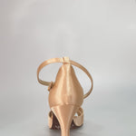 Load image into Gallery viewer, Ely QB (32QB N) - Scarpa Da ballo Basica da Donna in Raso Seta Carne Cinturino doppio alla caviglia tacco a Rocchetto
