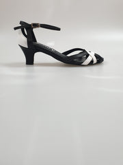 Load image into Gallery viewer, OndaVB - Scarpa da donna in Pelle Bianca e Pelle Nera
