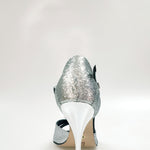 Load image into Gallery viewer, Ely (620) - Woman&#39;s Shoe in Silver Glitter
