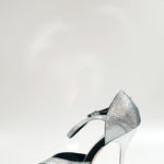 Load image into Gallery viewer, Ely (620) - Woman&#39;s Shoe in Silver Glitter
