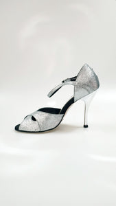 Ely (620) - Woman's Shoe in Silver Glitter