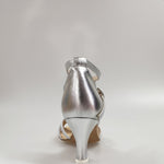 Carica immagine nella Galleria, 28QB (Ball) - Scarpa con Nodino in Lamè Argento
