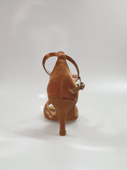 Carica immagine nella Galleria, 28QB V - Scarpa con Nodino in Raso Bronzo
