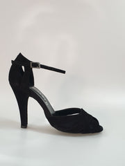 Load image into Gallery viewer, L52 Onda QA (B) - Scarpa in Camoscio Nero
