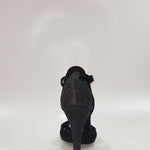 Load image into Gallery viewer, Onda QA (B) - Scarpa in Camoscio e Glitter Nero
