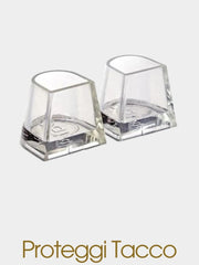 Carica immagine nella Galleria, Salvatacchi Confort - Per Tacco a Rocchettino Forma Alta Morbido Silicone in Gel Trasparente
